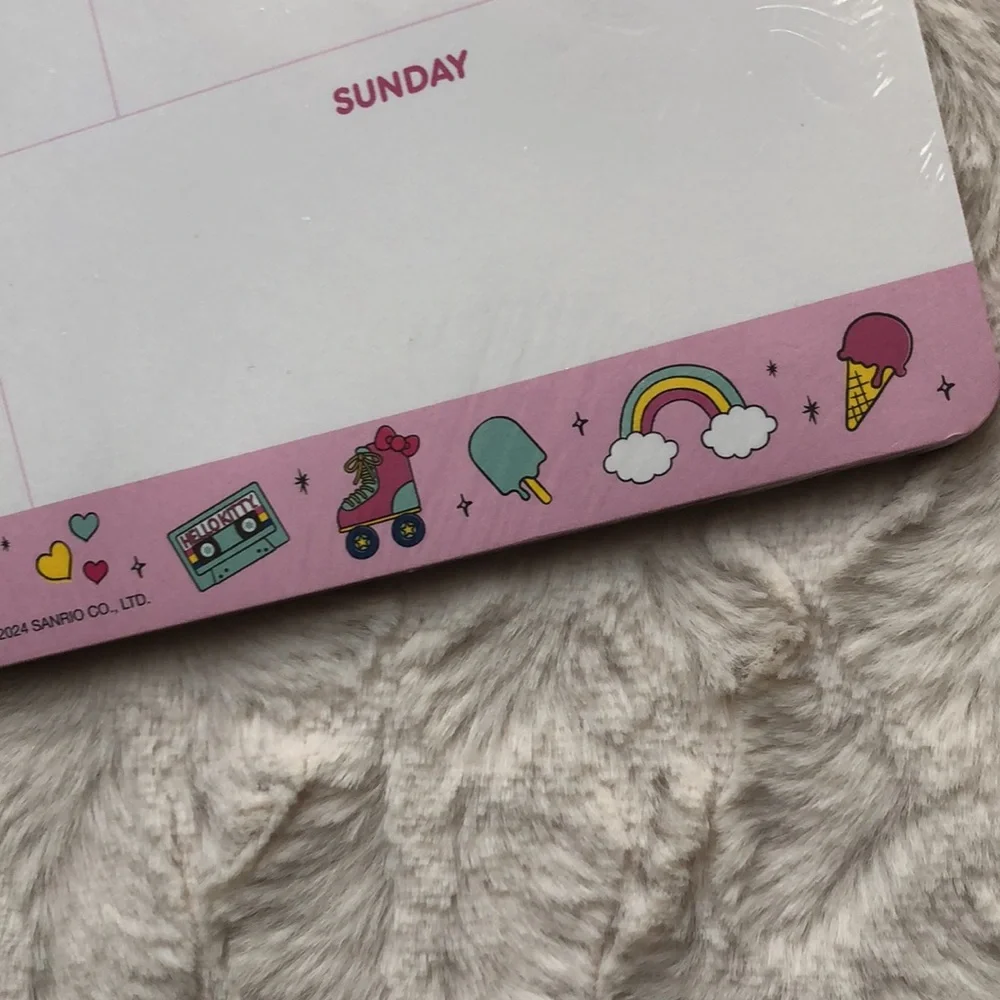 Hello Kitty Weekly Desk Pad - Picture 4 of 5